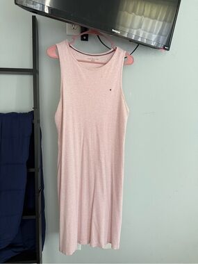 Tommy Hilfiger Pale Pink Crewneck Tank Top